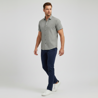 Men's Casual Summer Shirt | Lightweight Short Sleeve Tee