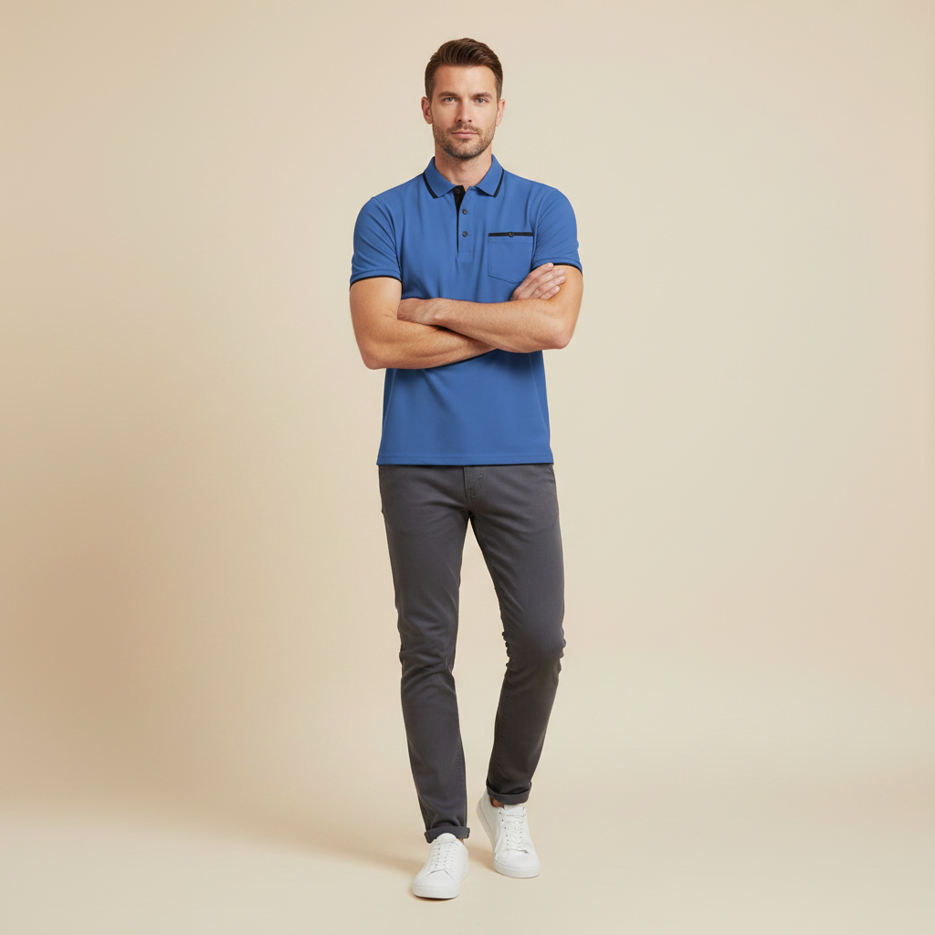 Men's Classic Fit Polo Shirt | Stylish Casual Wear