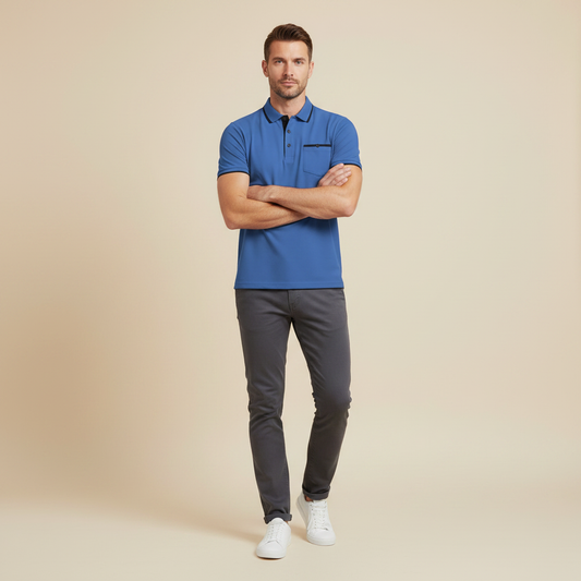Men's Classic Fit Polo Shirt | Stylish Casual Wear
